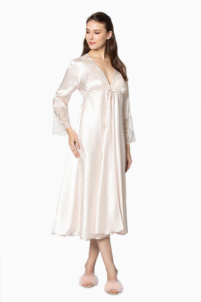 Saten Altılı Gelin Çeyiz Seti - 6620 İnci - Pierre Cardin 