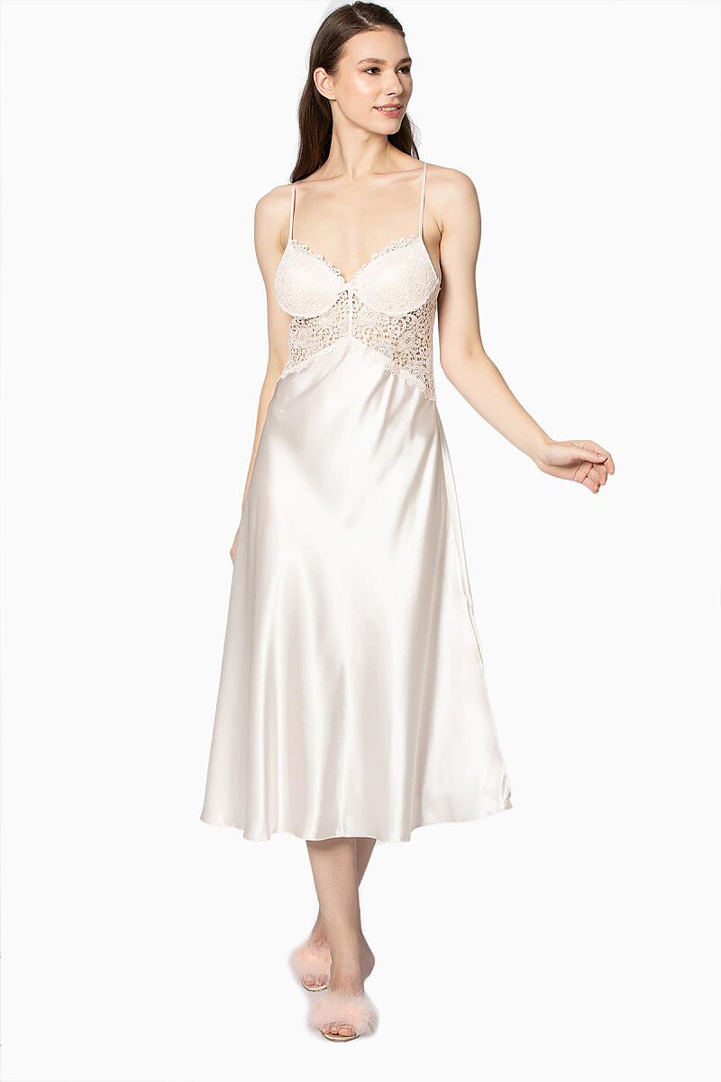 Saten Altılı Gelin Çeyiz Seti - 6620 İnci - Pierre Cardin (1)